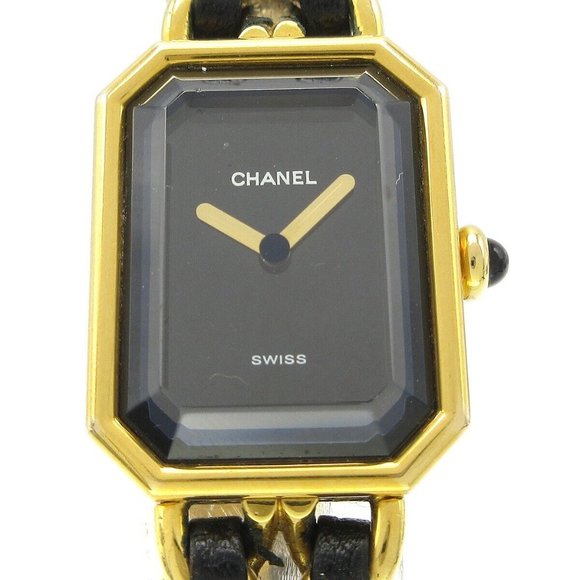 Auth Chanel Premiere Watch Gold - Picture 5 of 8